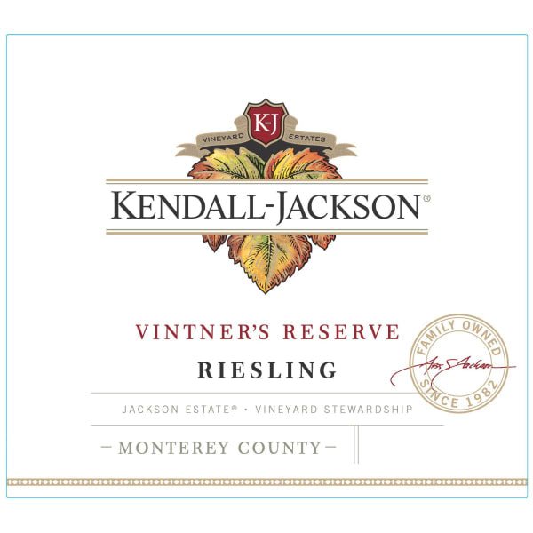 Kendall-Jackson Vintner's Reserve Riesling 750ml - Amsterwine - Wine - Kendall Jackson