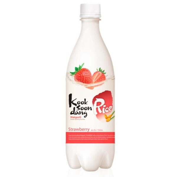 Kooksoondang Strawberry Makgeolli 750ml - Amsterwine - Sake & Soju - Kooksoondang Brewery