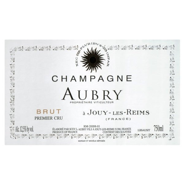 L. Aubry Fils Champagne Brut Premier Cru - Amsterwine - Wine - Beau Joie