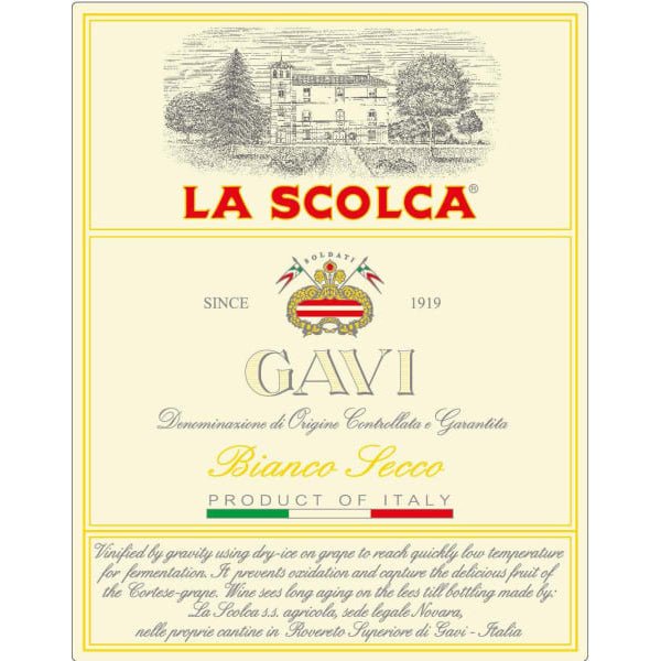 La Scolca Gavi White Label 750ml - Amsterwine - Wine - La Scolca