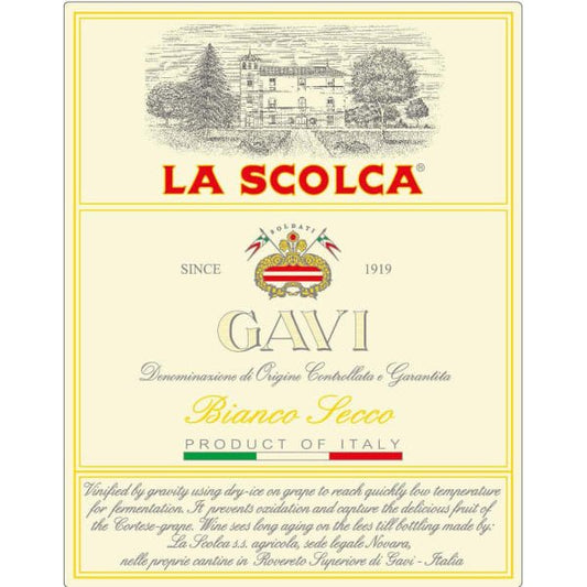 La Scolca Gavi White Label 750ml - Amsterwine - Wine - La Scolca