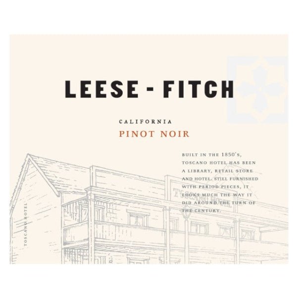 Leese Fitch Pinot Noir 750ml - Amsterwine - Wine - Leese Fitch