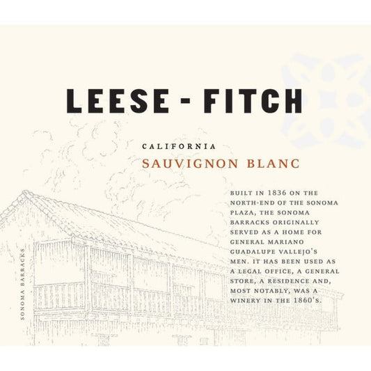 Leese Fitch Sauvignon Blanc 750ml - Amsterwine - Wine - Leese Fitch