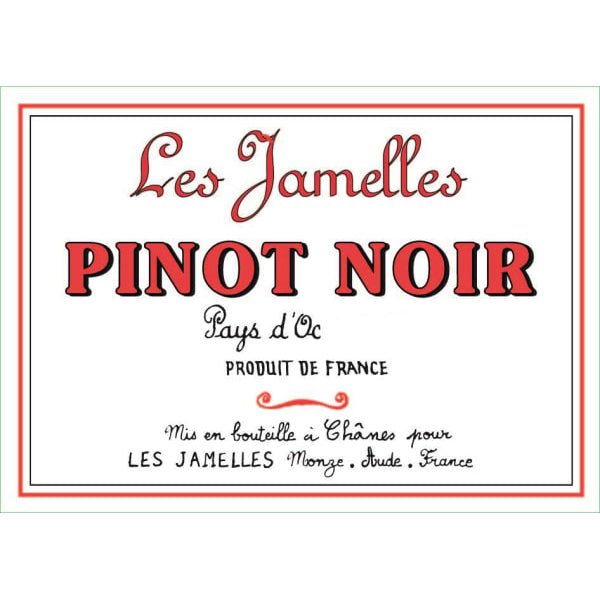 Les Jamelles Pinot Noir 750ml - Amsterwine - Wine - Les Jamelles