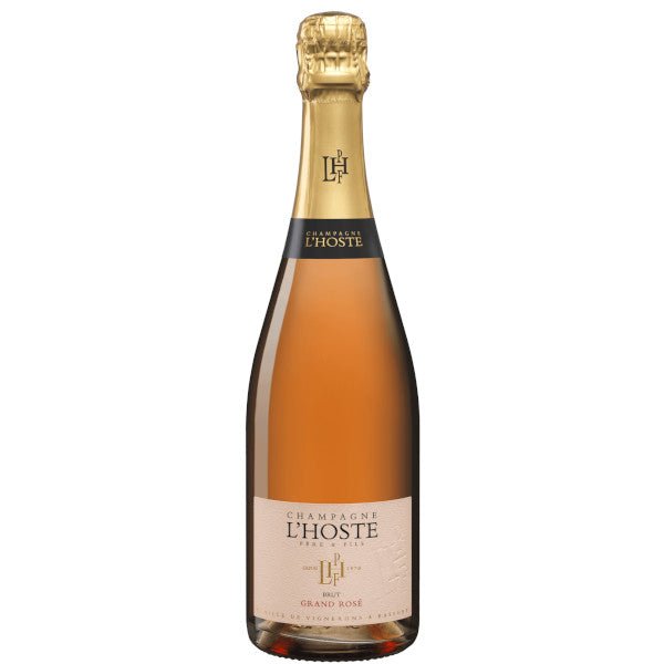 L'Hoste Pere & Fils Brut Grand Rose Champagne 750ml - Amsterwine - Wine - L'hoste Pere & Fils