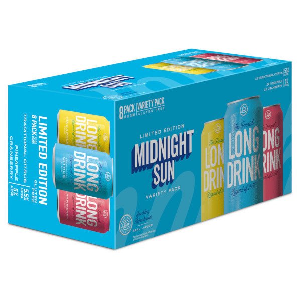 Long Drink RTD Midnight Vairety Pack 8Can x 375ml - Amsterwine - Spirits - Long Drink