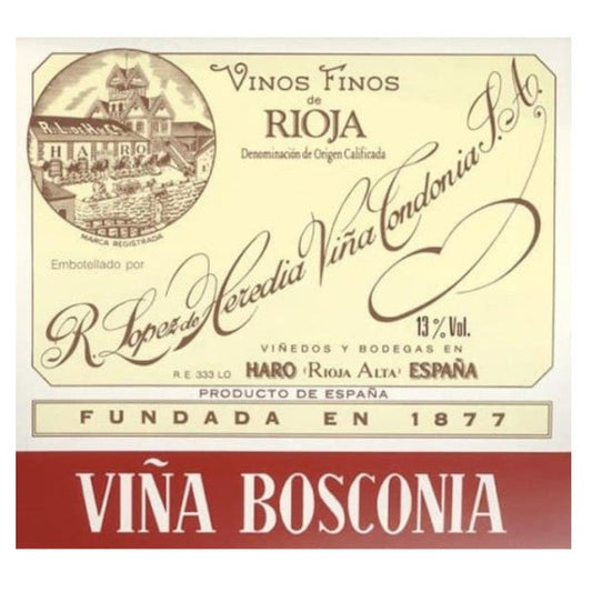 Lopez de Heredia Vina Bosconia Reserva 750ml - Amsterwine - Wine - Lopez de Heredia