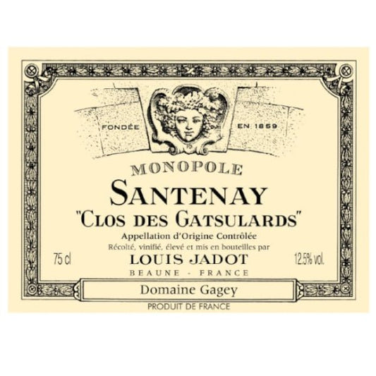 Louis Jadot Santenay Clos de Gatsulards 750ML - Amsterwine - Wine - Louis Jadot