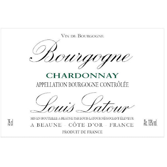 Louis Latour Bourgogne Blanc 750ml - Amsterwine - Wine - Louis Latour