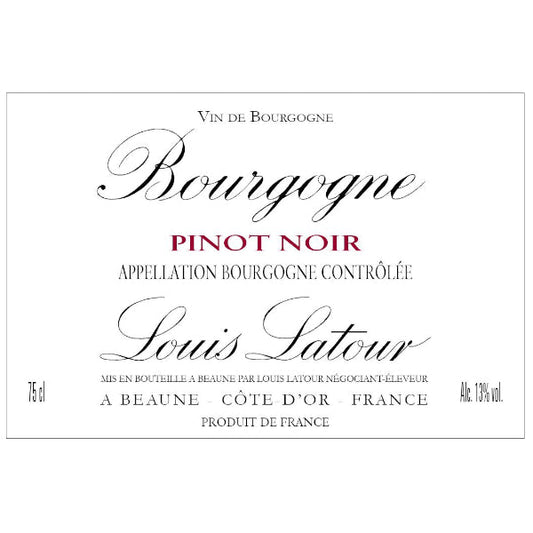 Louis Latour Bourgogne Rouge Cuvee 750ml - Amsterwine - Wine - Louis Latour