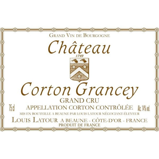 Louis Latour Chateau Corton Grancey 750ml - Amsterwine - Wine - Louis Latour