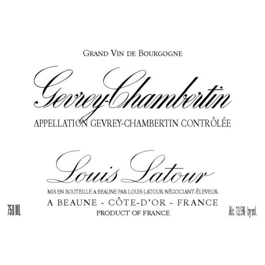 Louis Latour Gevrey Chambertin Red 750ml - Amsterwine - Wine - Louis Latour