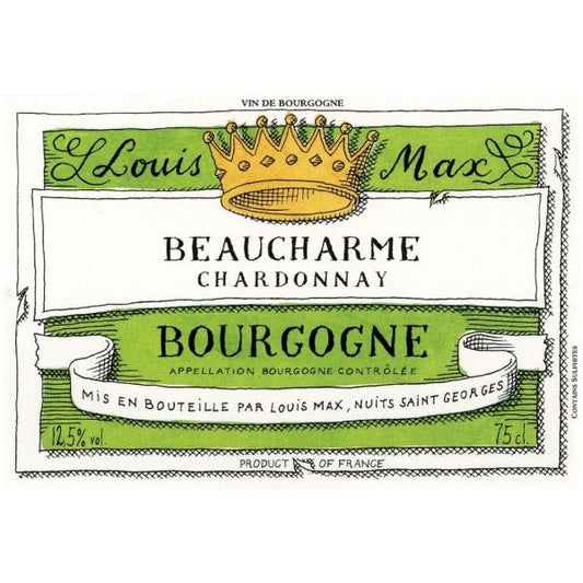 Louis Max Bourgogne Beaucharme Chardonnay 750ml - Amsterwine - Wine - Louis Max