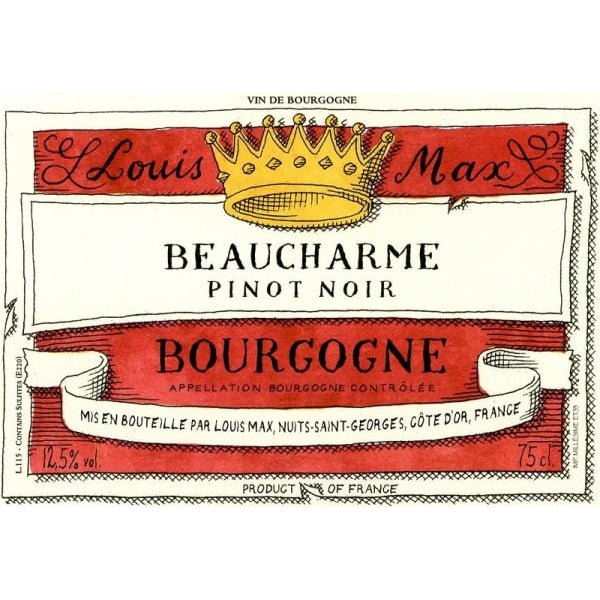 Louis Max Bourgogne Beaucharme Pinot Noir 750ml - Amsterwine - Wine - Louis Max