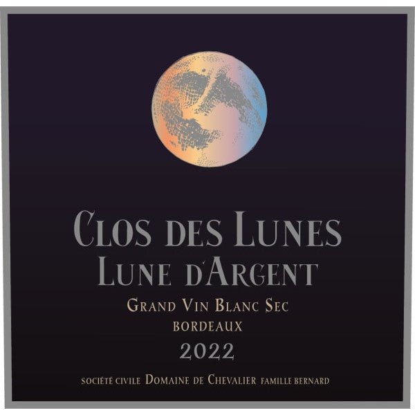 Lune D'Argent Clos Des Lunes Bordeaux Blanc 750ml - Amsterwine - Wine - Clos des Lune