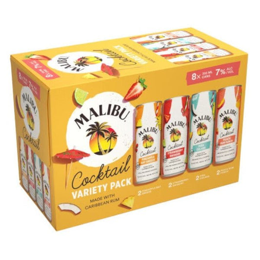 Malibu Cocktail Variety Pack 355ml x 8 Cans - Amsterwine - Spirits - Malibu