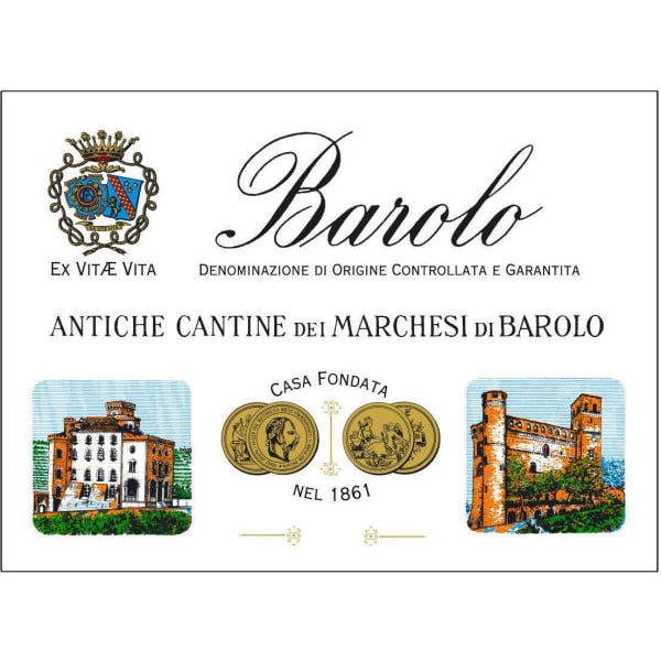 Marchesi di Barolo Tradizione Barolo 750ml - Amsterwine - Wine - Marchesi