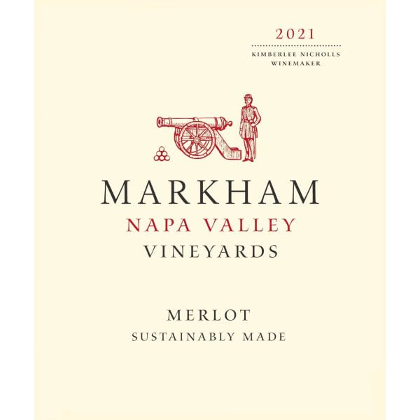 Markham Merlot Napa 750ml - Amsterwine - Wine - Markham