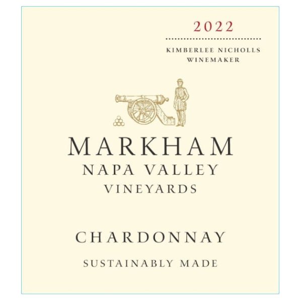 Markham Napa Chardonnay 750ml - Amsterwine - Wine - Markham