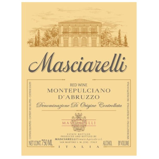 Masciarelli Montepuciano D'Abruzzo 750ml - Amsterwine - Wine - Masciarelli