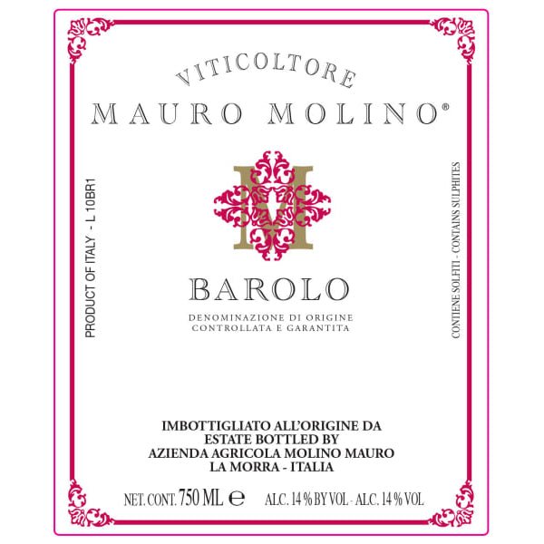 Mauro Molino Barolo 750ml - Amsterwine - Wine - Mauro