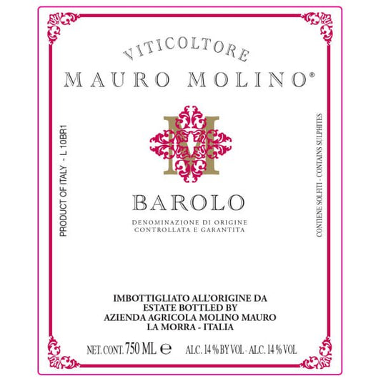 Mauro Molino Barolo 750ml - Amsterwine - Wine - Mauro