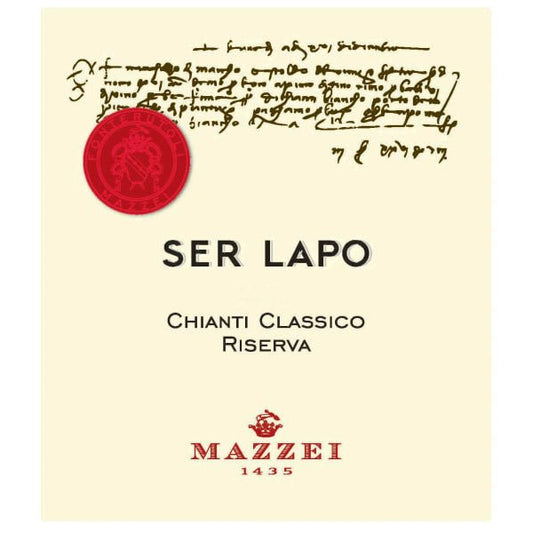 Mazzei Ser Lapo Chianti Classico Riserva 750ml - Amsterwine - Wine - Mazzei