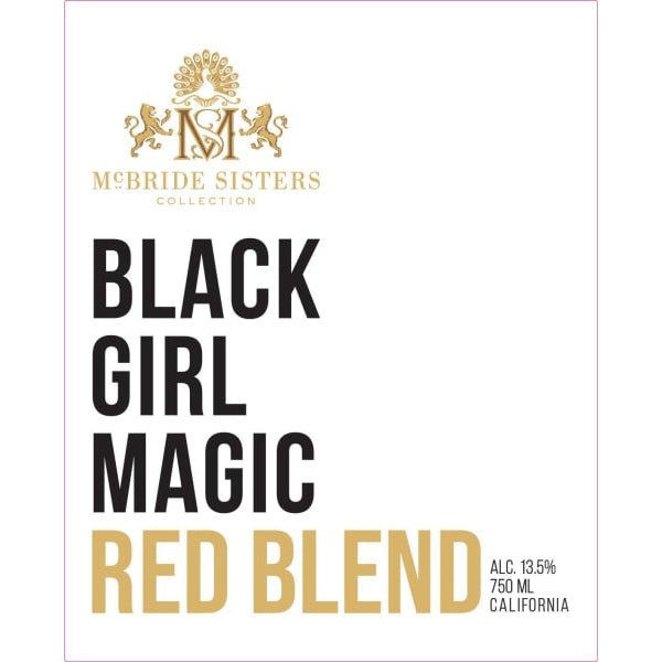 McBride Sisters Black Girl Magic Red Blend 750ML - Amsterwine - McBride Sisters