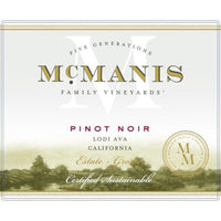 McManis Family Wines Pinot Noir 750ml