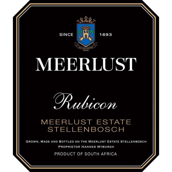 Meerlust Rubicon 750ml - Amsterwine - Wine - Meerlust