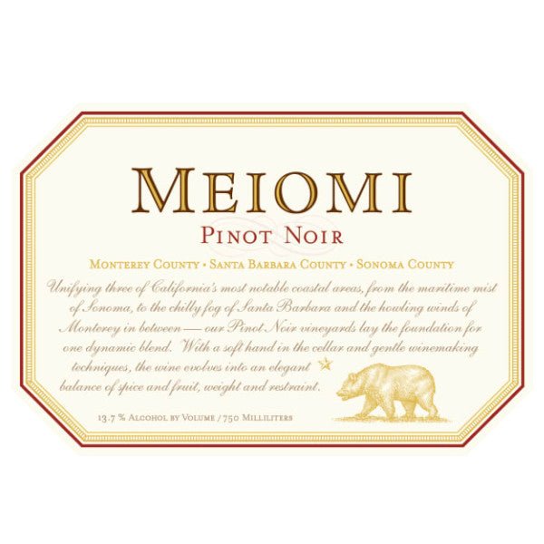 Meiomi Pinot Noir 375ml - Amsterwine - Wine - Meiomi