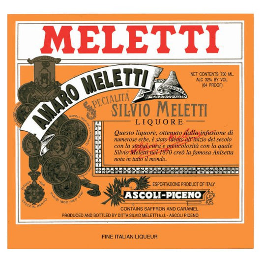 Meletti Amaro 750ml - Amsterwine - Spirits - Meletti