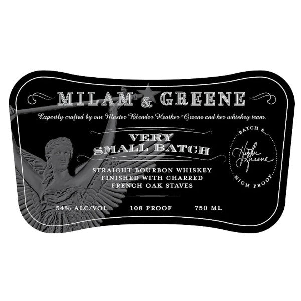 Milam & Greene Bourbon Very Small Batch 750ml - Amsterwine - Spirits - Milam & Greene