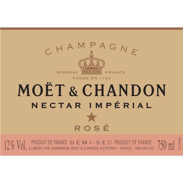 Moët & Chandon Nectar Impérial Rosé 187ml - Amsterwine - Wine - Moet