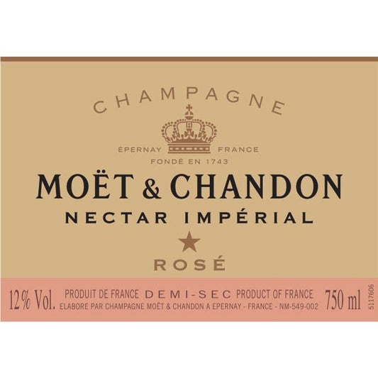 Moët & Chandon Nectar Impérial Rosé 187ml - Amsterwine - Wine - Moet