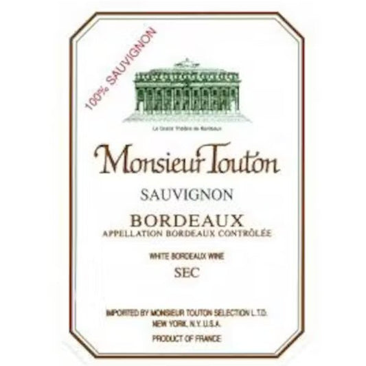 Monsieur Touton Sauvignon Blanc 750ml - Amsterwine - Wine - Monsieur Touton