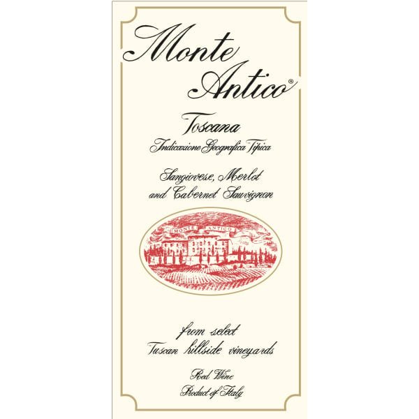 Monte Antico Rosso 750ml - Amsterwine - Wine - Monte Antico