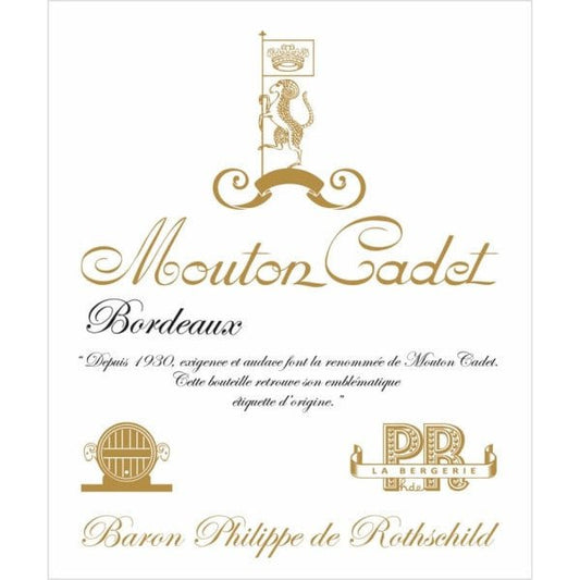 Mouton Cadet Cuvee Heritage 750ml - Amsterwine - Wine - Mouton Cadet