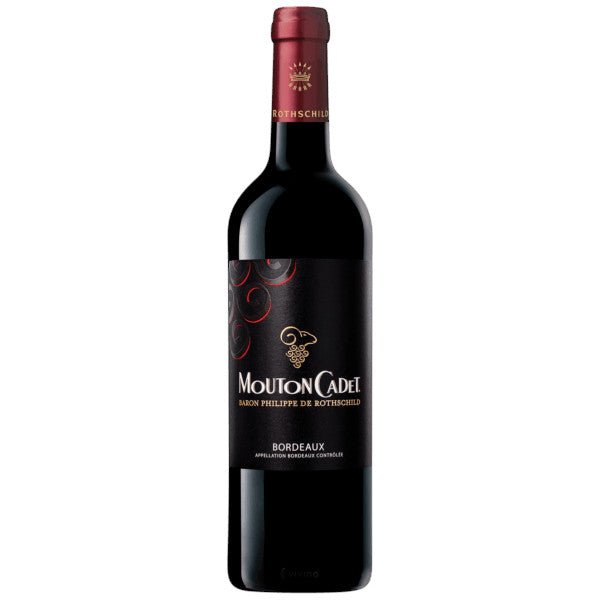 Mouton Cadet Rouge Bordeaux 750ml - Amsterwine - Wine - Mouton Cadet