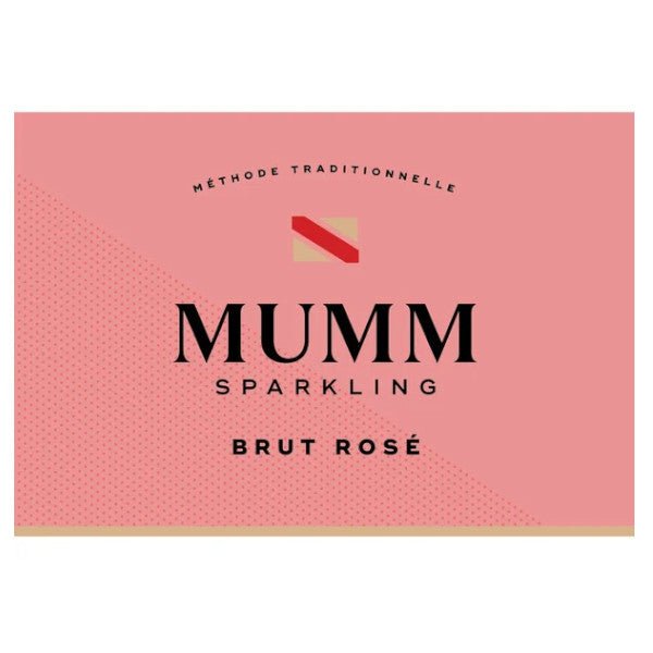 Mumm Sparkling Brut Rose California 750ml - Amsterwine - Napa Chardonnay - G.H. Mumm