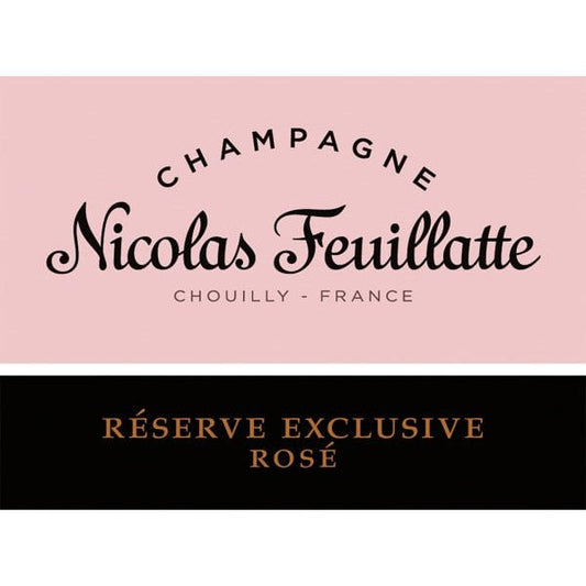 Nicolas Feuillatte Reserve Exclusive Rose Champagne 750ml - Amsterwine - Wine - Nicolas Feuillatte