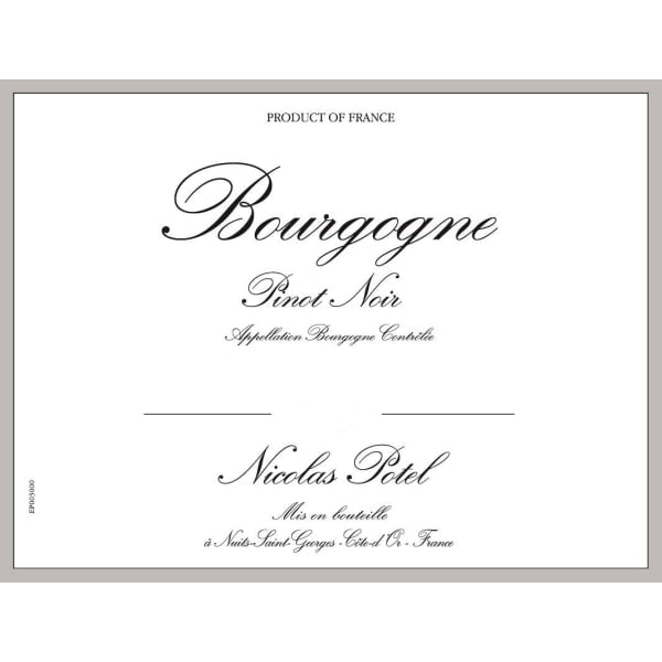 Nicolas Potel Bourgogne Pinot Noir 750ml - Amsterwine - Wine - Nicolas Potel