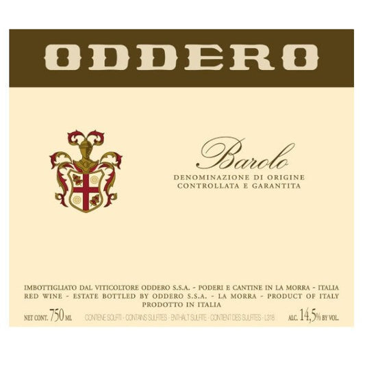 Oddero Barolo 750ml - Amsterwine - Wine - Oddero