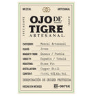 Ojo De tigre Mezcal Joven 750ml - Amsterwine - Spirits - Ojo De tigre