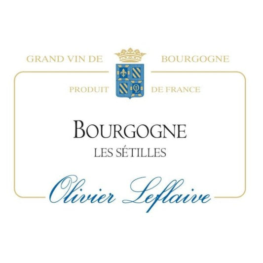 Olivier Leflaive Bourgogne Blanc Les Setilles 750ml - Amsterwine - Wine - Olivier Leflaive