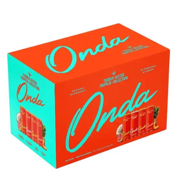 Onda Sparkling Tequila Tropical Variety Pack - 8 Cans - Amsterwine - Spirits - Onda