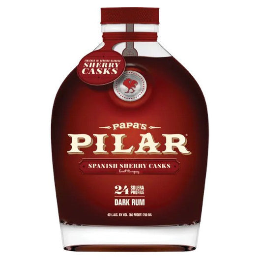 Papas Pilar Rum Dark Spanish Sherry Cask 750ml - Amsterwine - Spirits - Papas Pilar