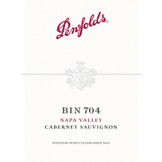 Penfolds Bin 704 Cabernet Sauvignon Napa Valley 750ml - Amsterwine - Wine - Penfolds