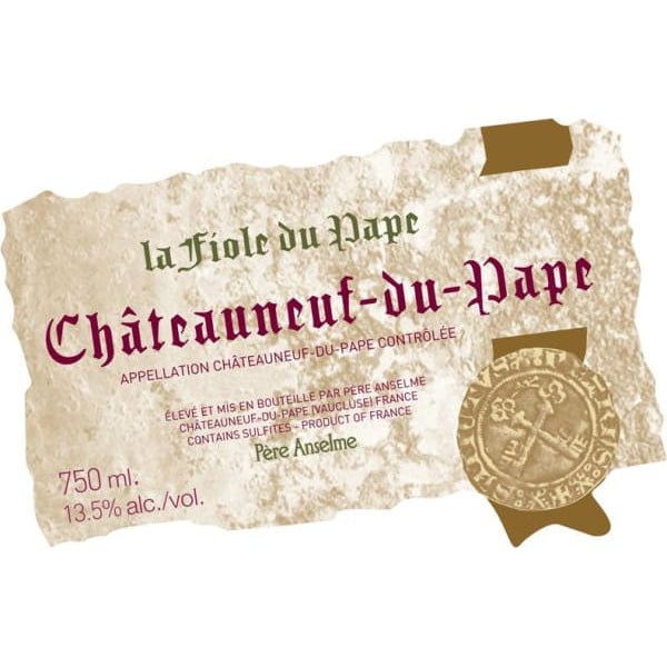 Pere Anselme Chateauneuf-du-Pape La Fiole du Pape 750ml - Amsterwine - Wine - Pere Anselme
