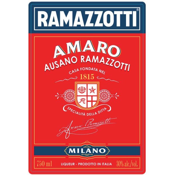 Ramazzotti Amaro 750ml - Amsterwine - Spirits - Ramazzotti